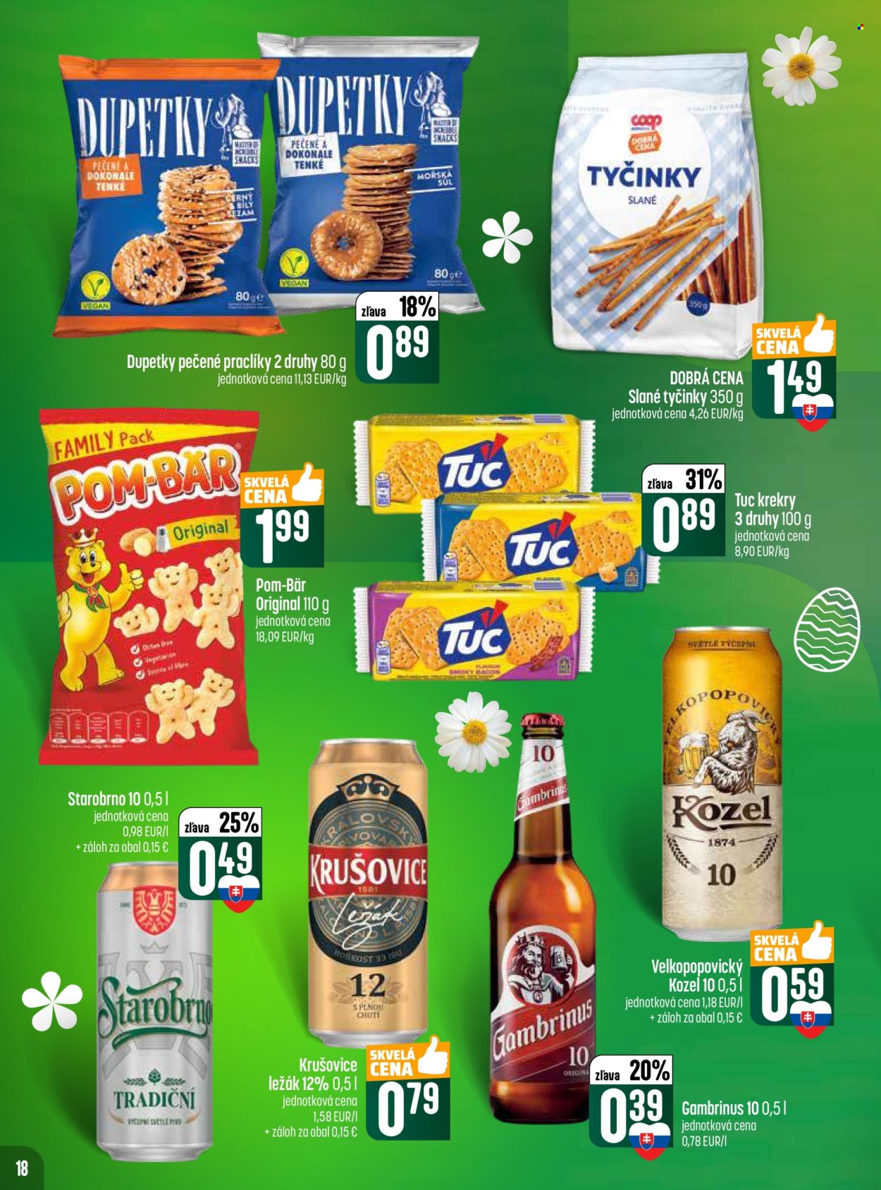 Leták COOP Jednota - 19.3.2026 - 25.3.2026. Strana 18