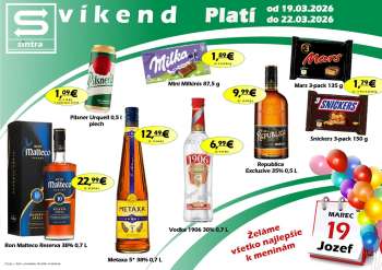 Leták Sintra - 19.3.2026 - 22.3.2026.