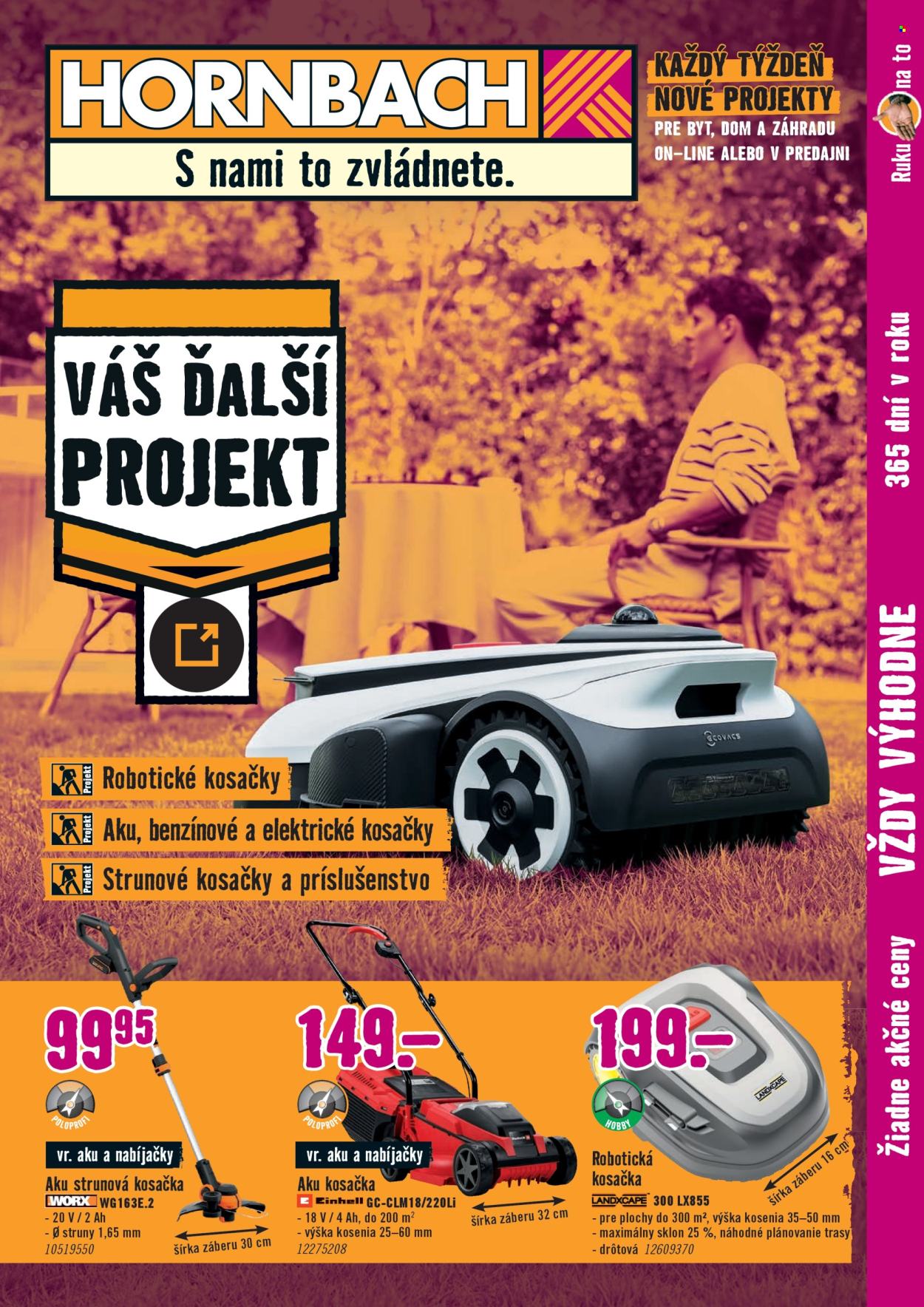 Leták Hornbach - 18.3.2026 - 1.4.2026. Strana 1