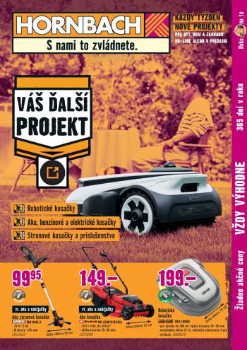 Leták Hornbach - 18.3.2026 - 1.4.2026.