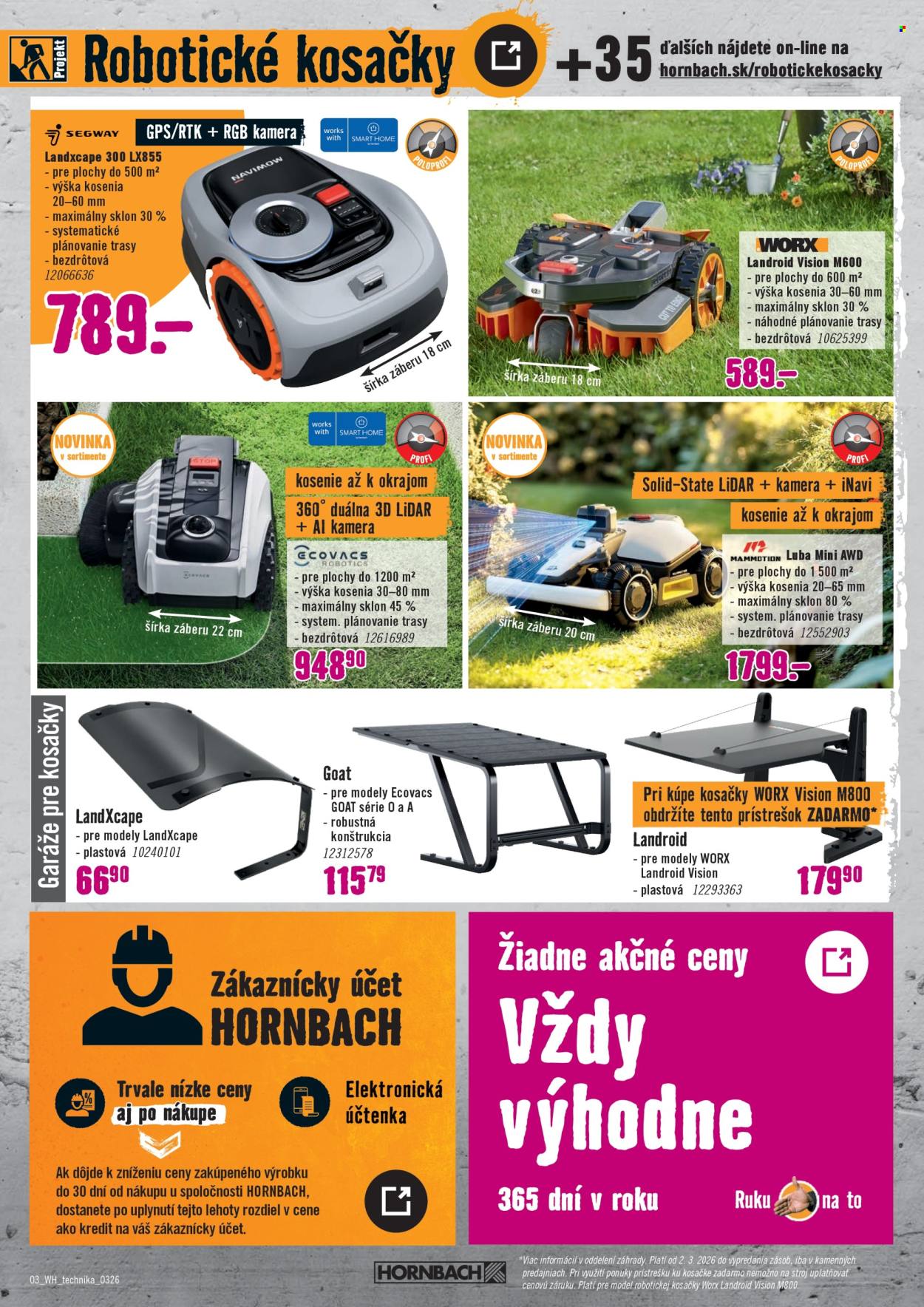 Leták Hornbach - 18.3.2026 - 1.4.2026. Strana 3