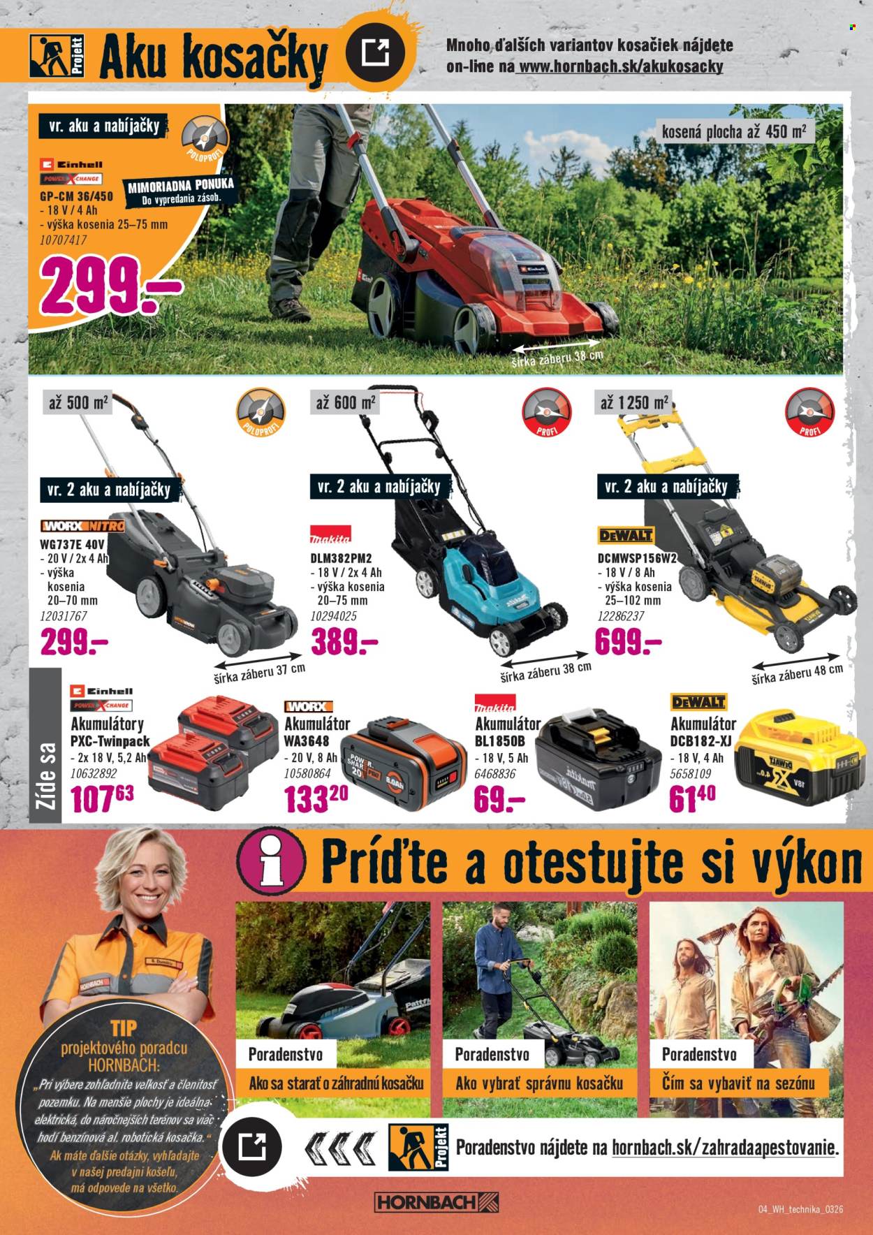 Leták Hornbach - 18.3.2026 - 1.4.2026. Strana 4
