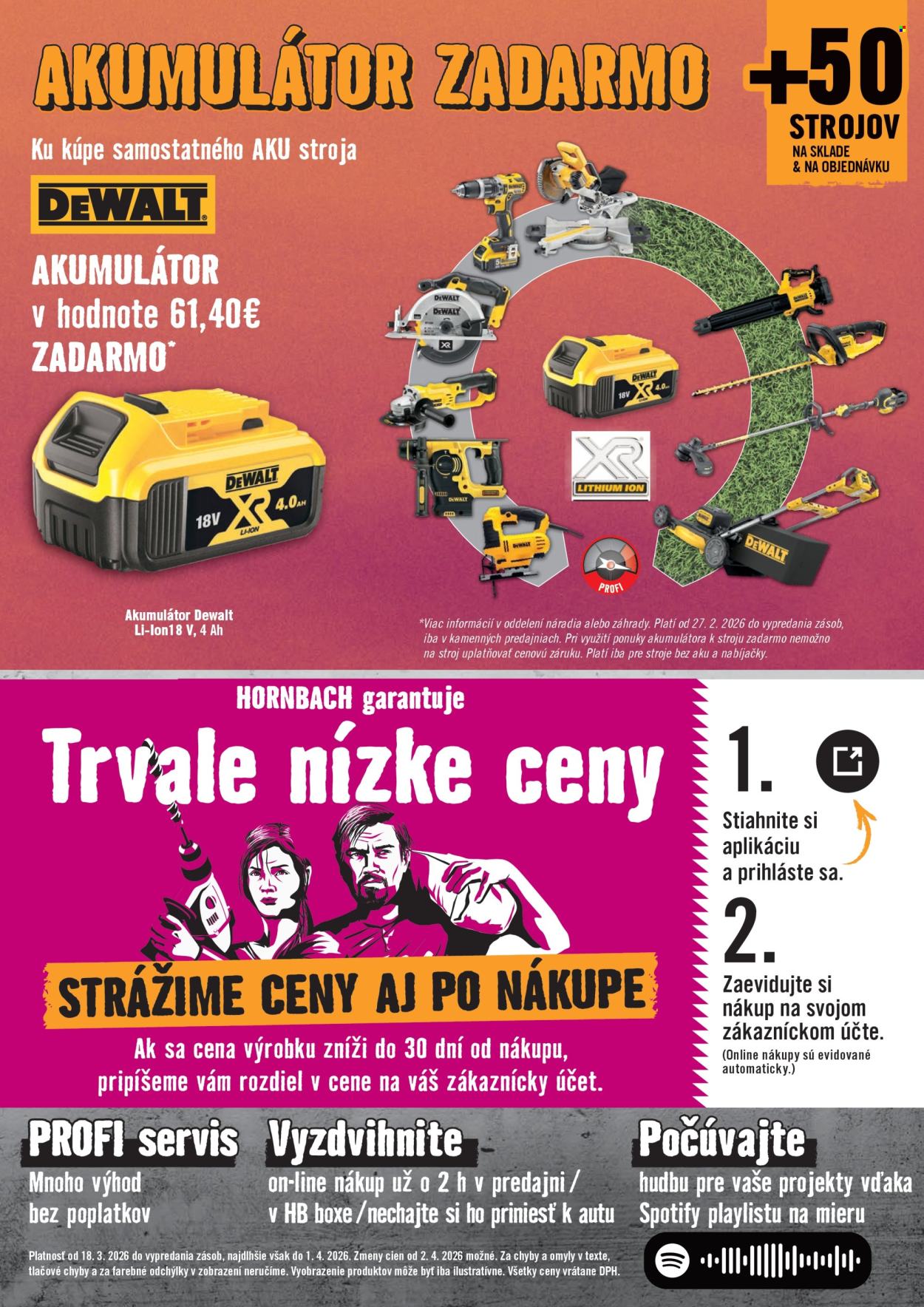 Leták Hornbach - 18.3.2026 - 1.4.2026. Strana 8