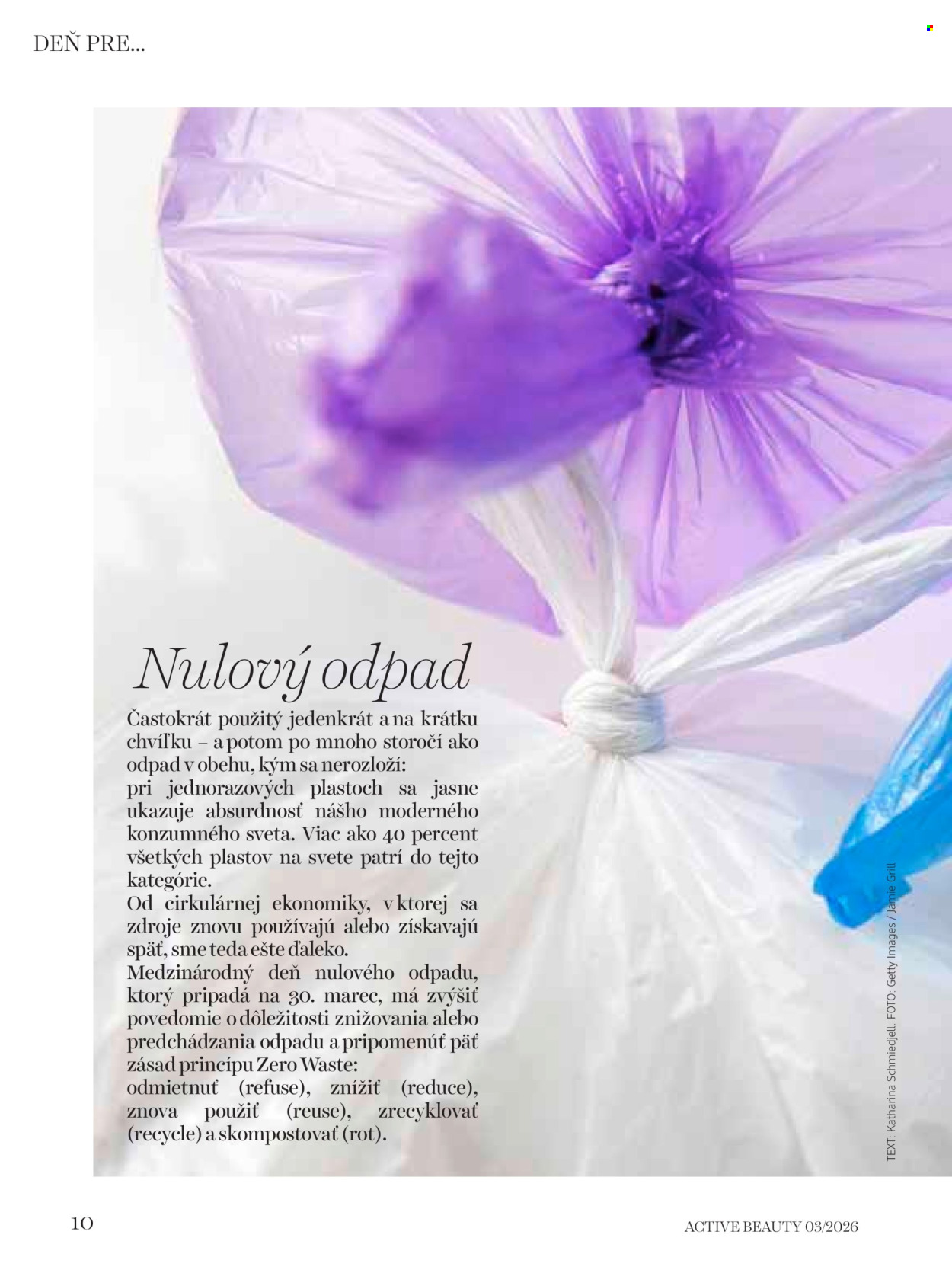 Leták dm drogerie. Strana 10