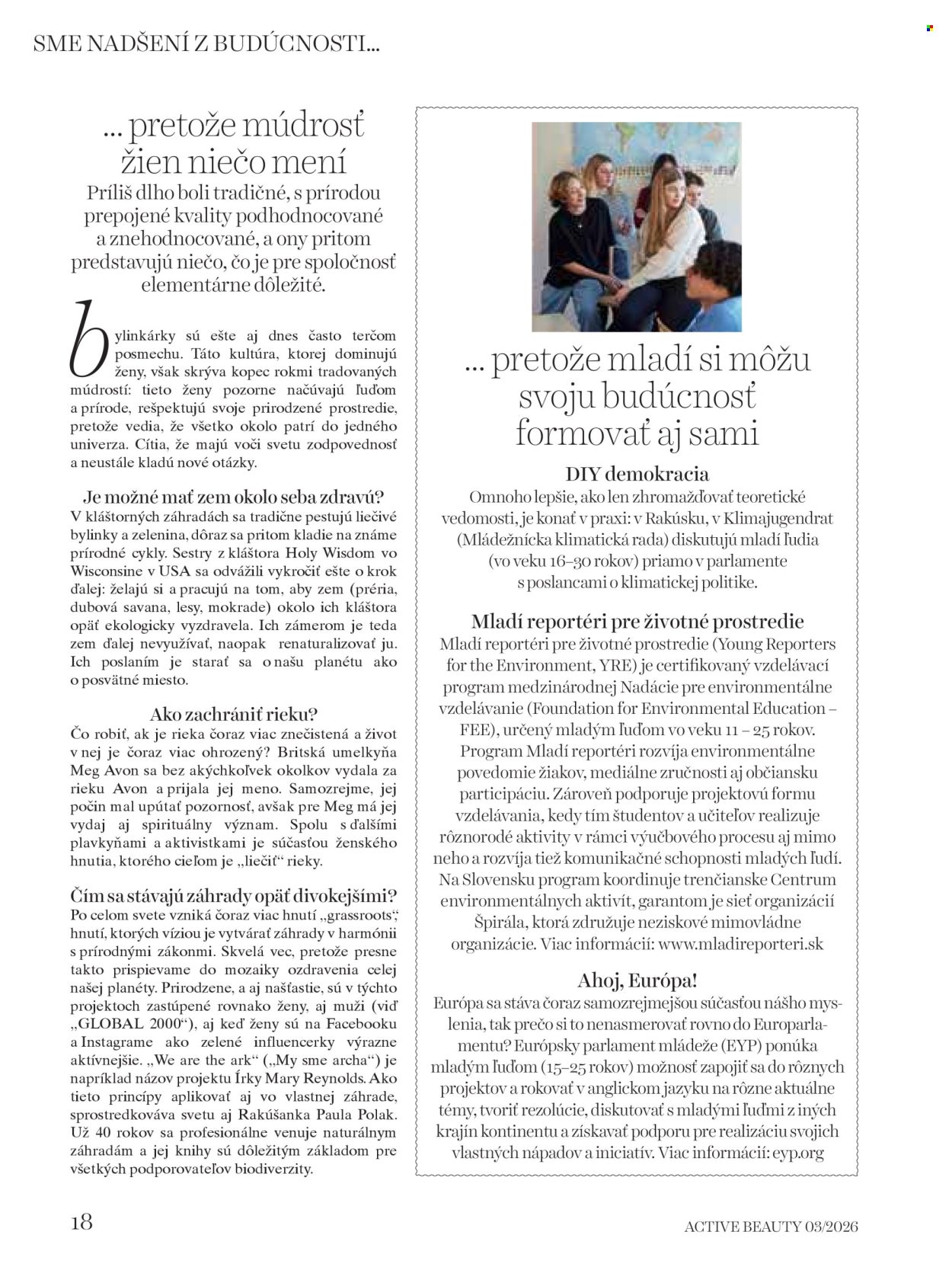 Leták dm drogerie. Strana 18