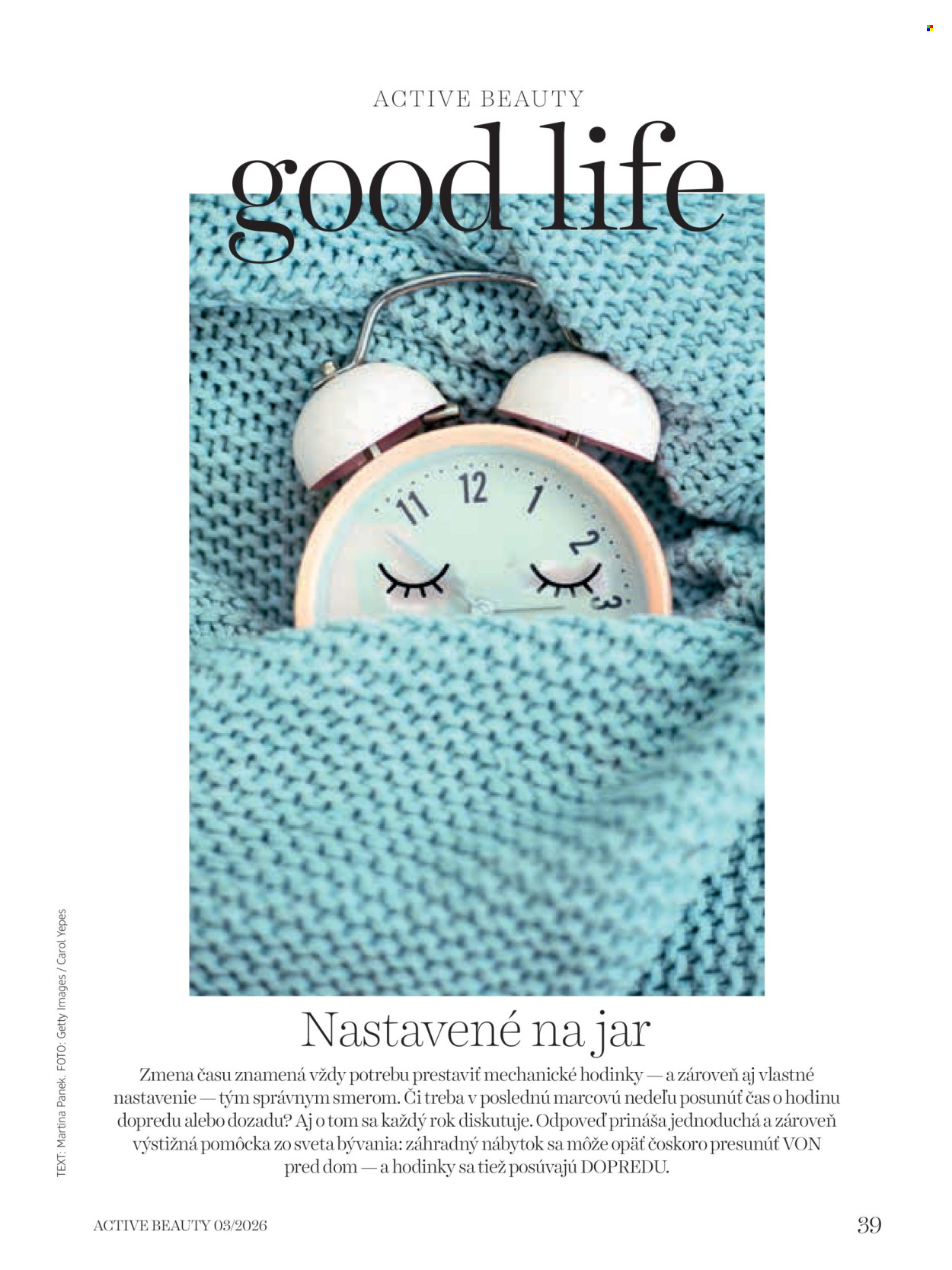 Leták dm drogerie. Strana 39