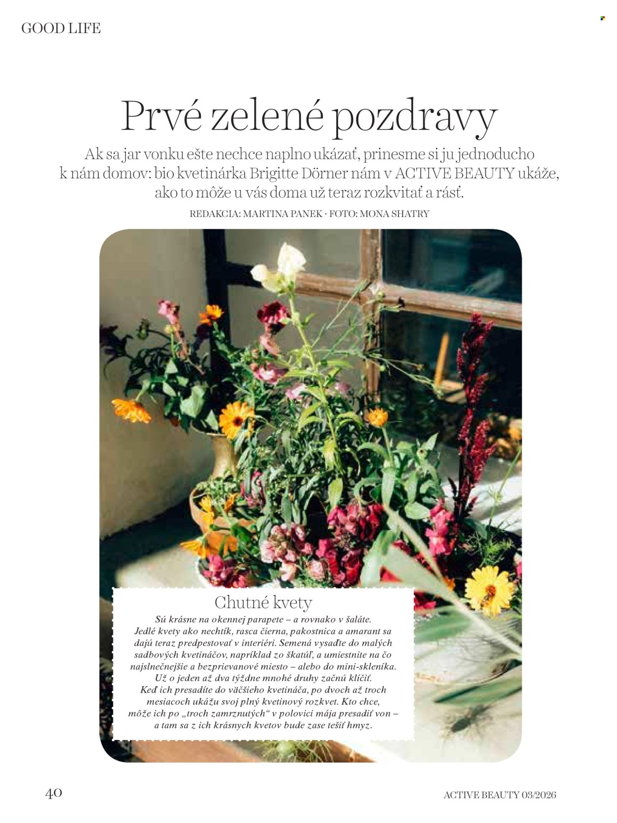 Leták dm drogerie. Strana 40