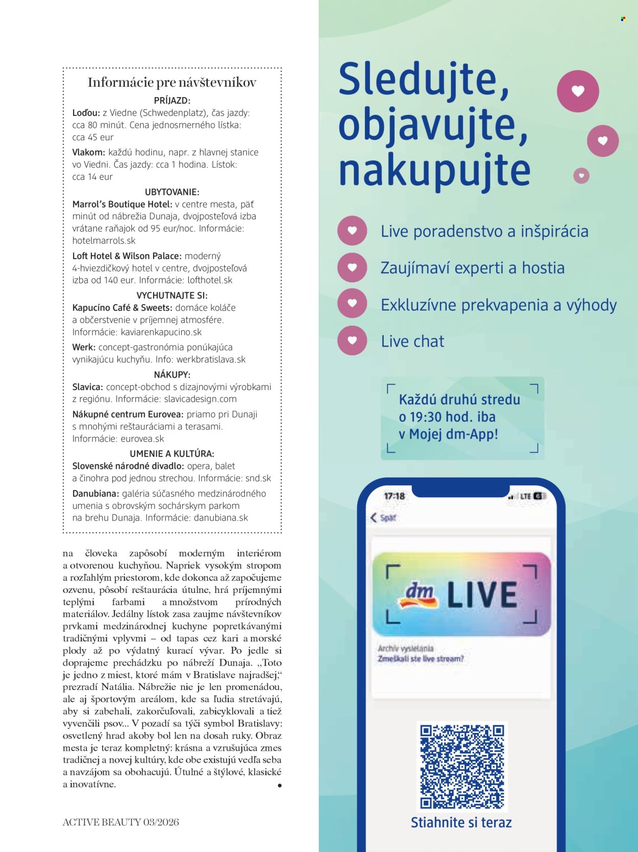 Leták dm drogerie. Strana 49