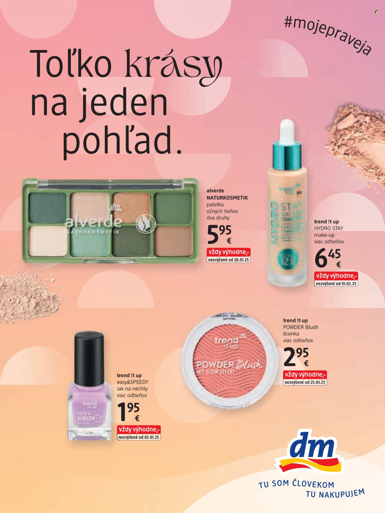 Leták dm drogerie. Strana 53
