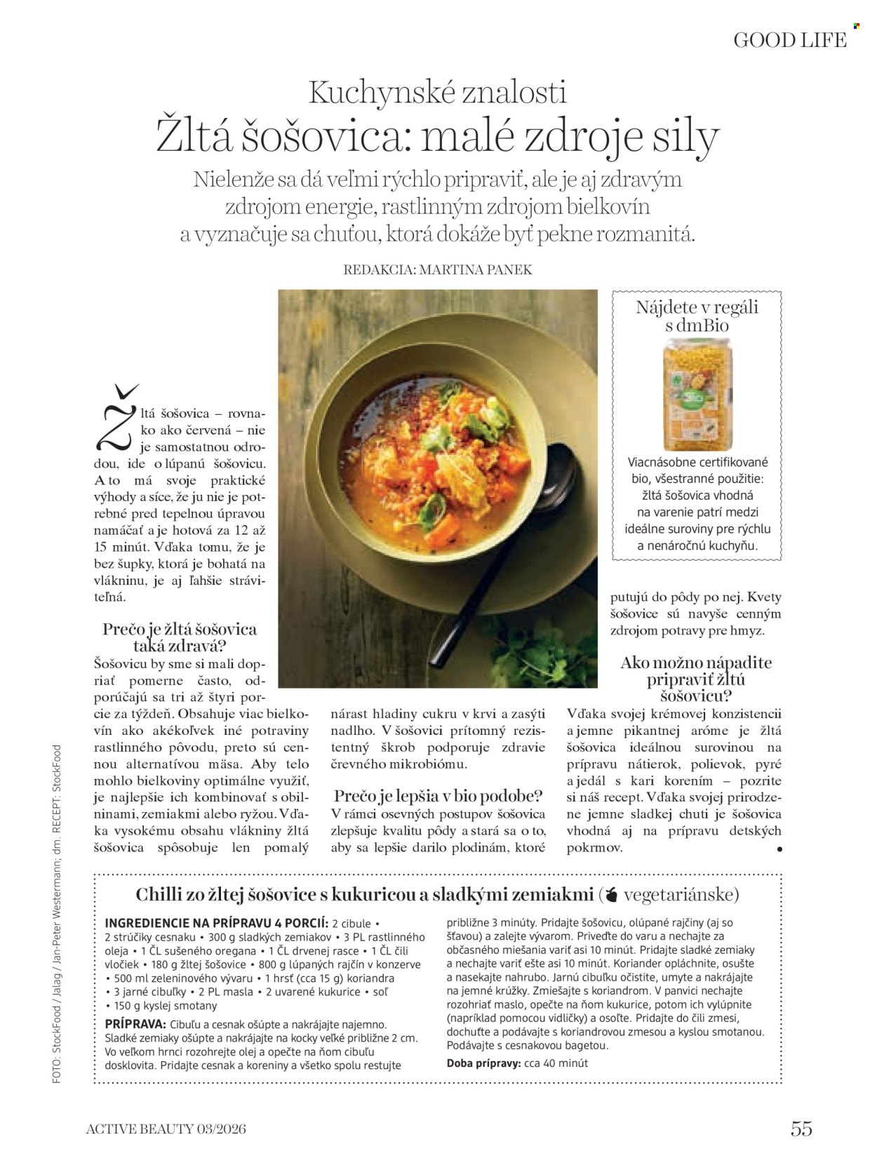 Leták dm drogerie. Strana 55