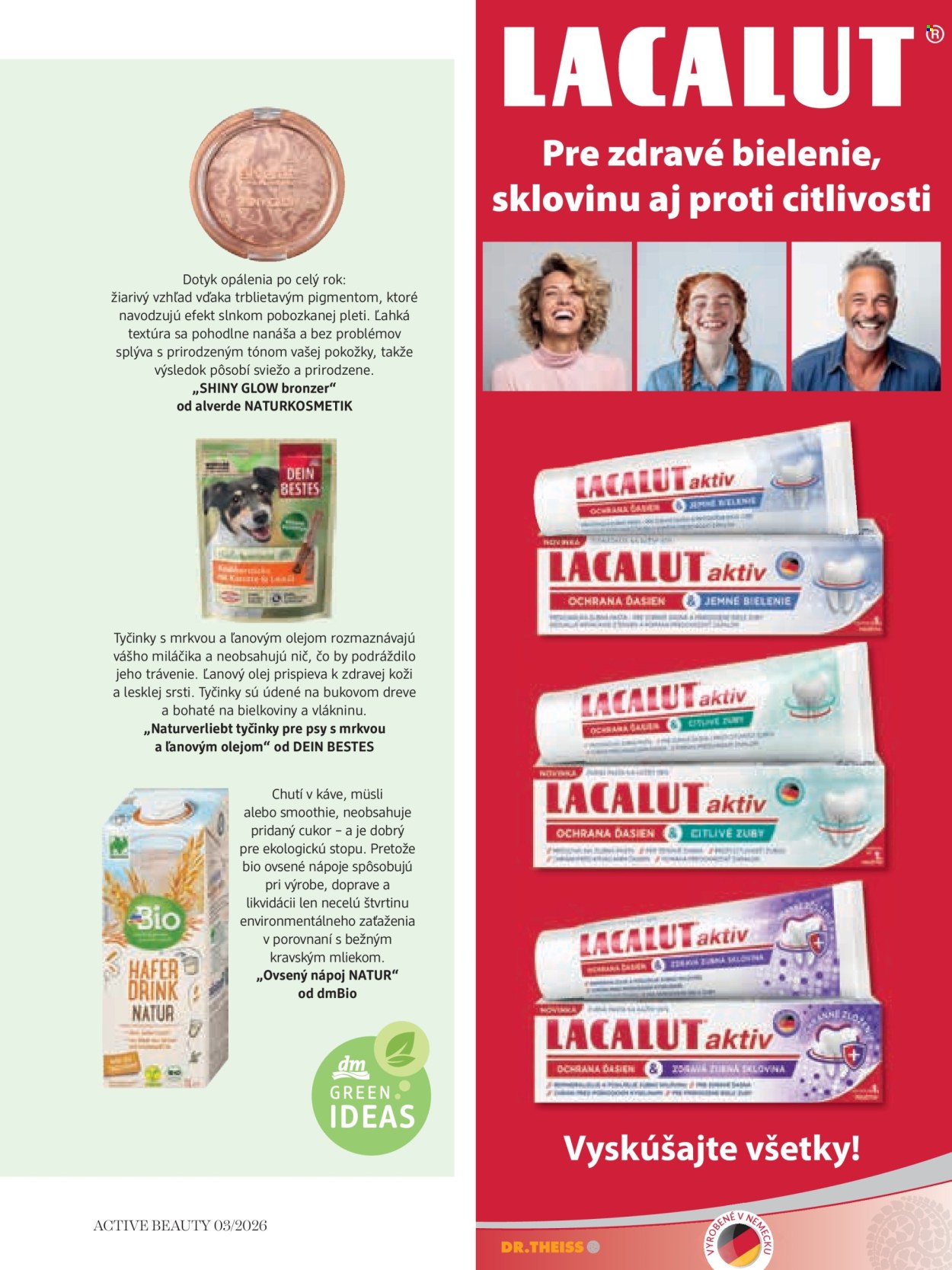 Leták dm drogerie. Strana 65