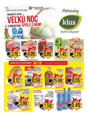 Leták Klas - 23.3.2026 - 29.3.2026.