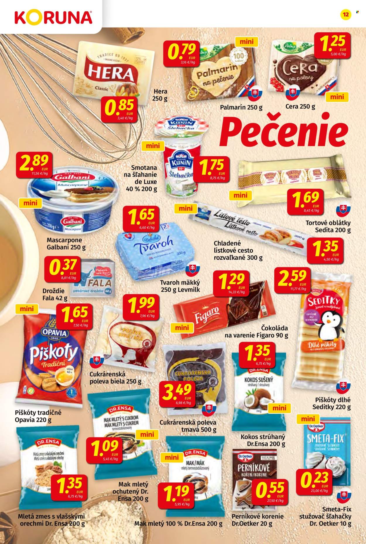 Leták Potraviny KORUNA - 20.3.2026 - 8.4.2026. Strana 12