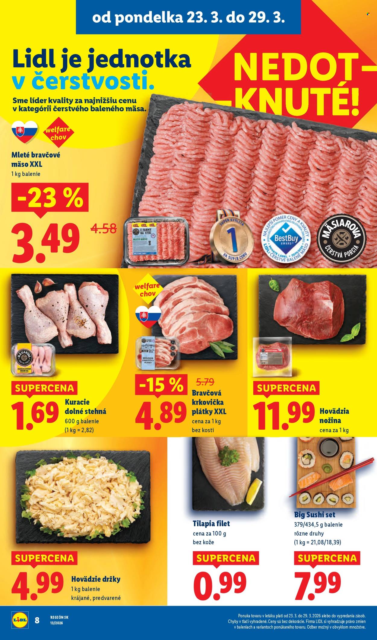 Leták Lidl - 23.3.2026 - 29.3.2026. Strana 10