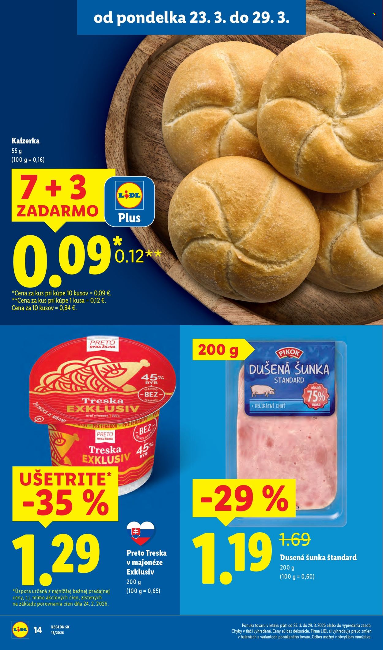 Leták Lidl - 23.3.2026 - 29.3.2026. Strana 16