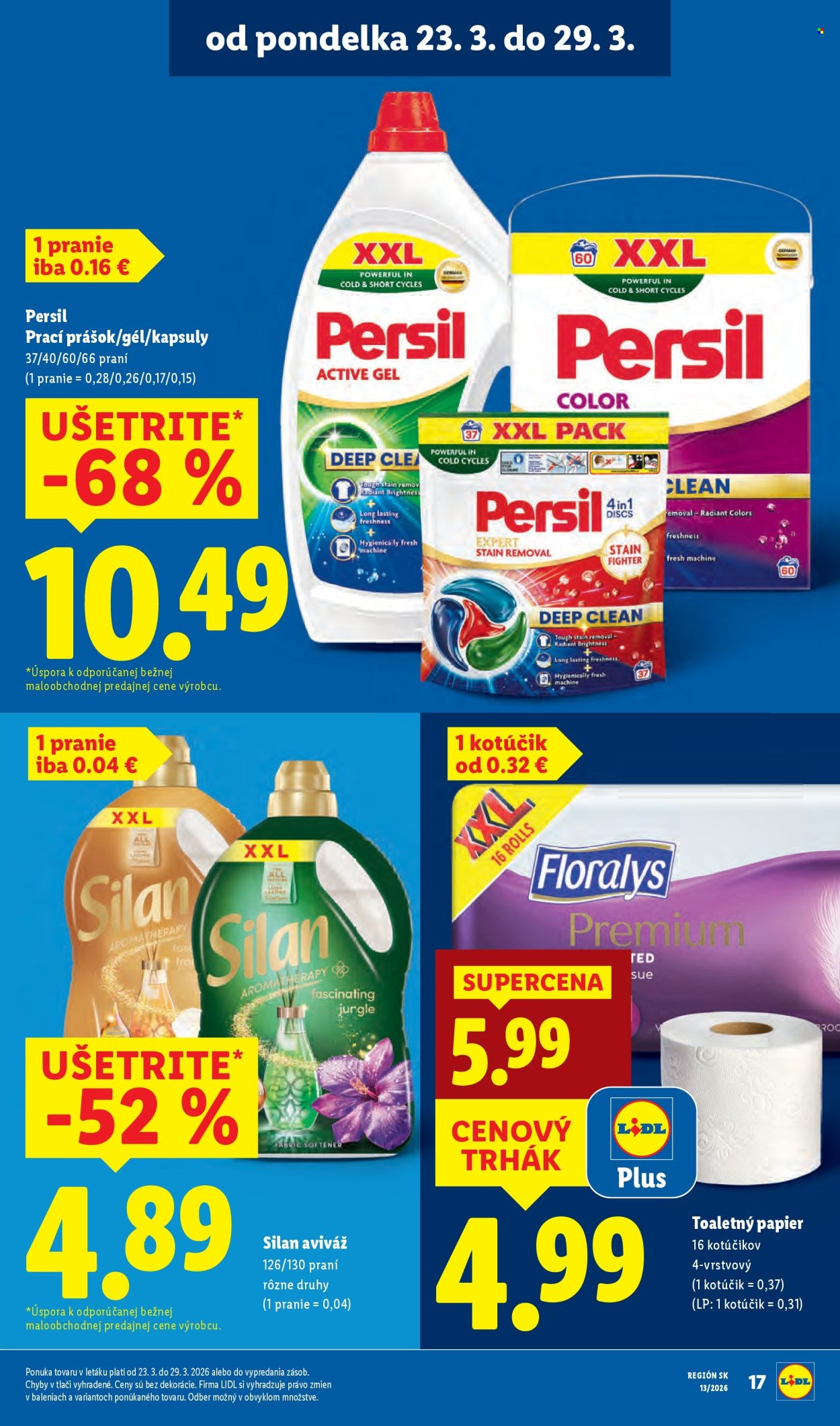 Leták Lidl - 23.3.2026 - 29.3.2026. Strana 19