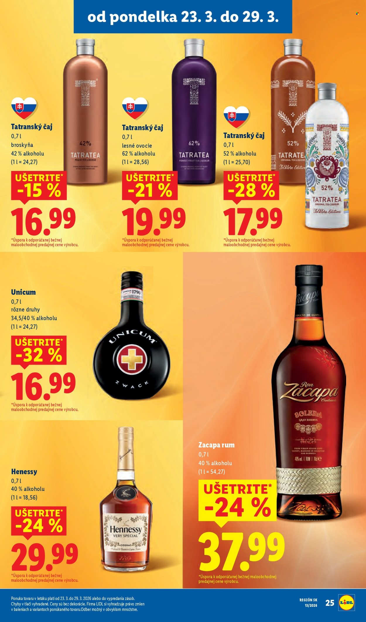 Leták Lidl - 23.3.2026 - 29.3.2026. Strana 29