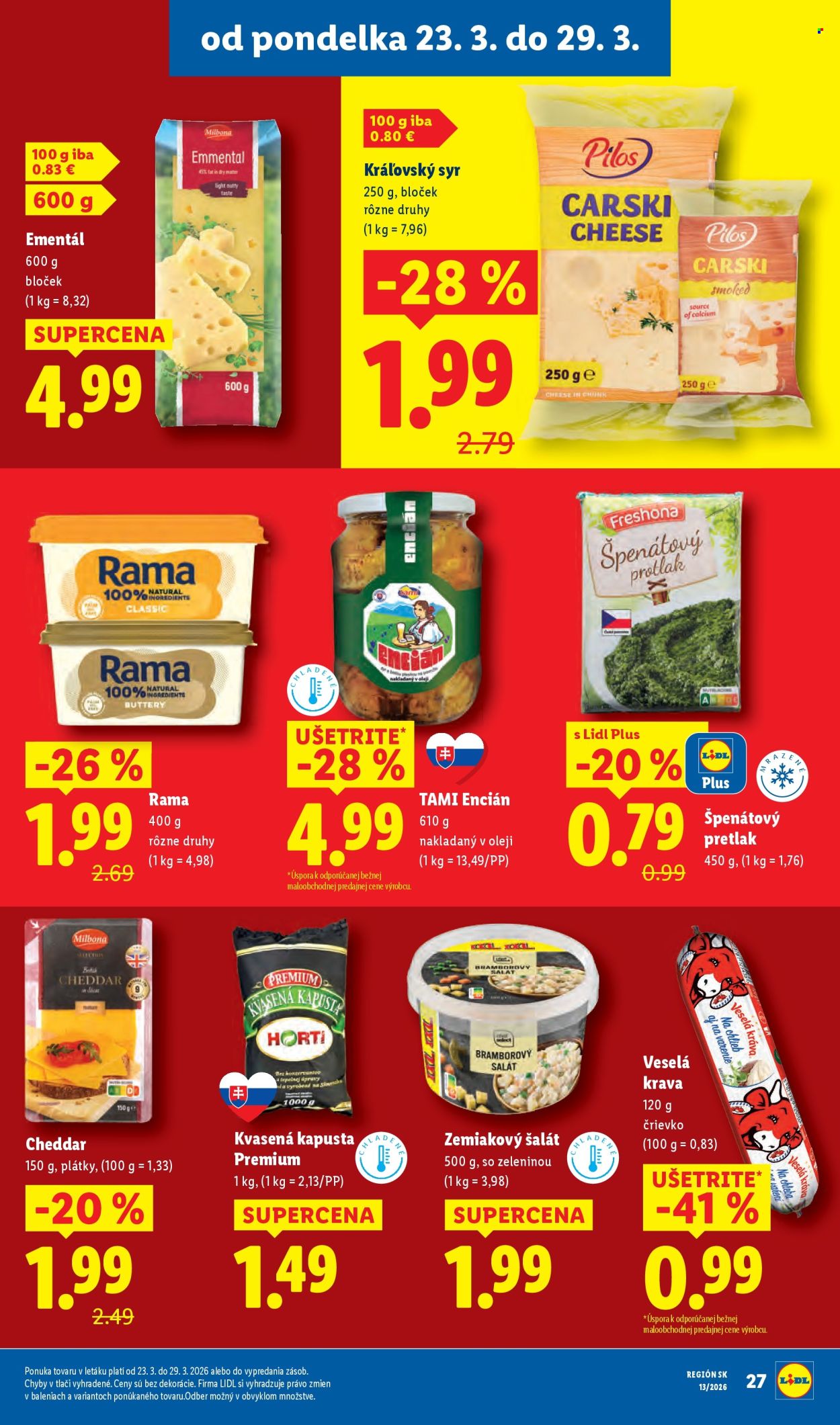 Leták Lidl - 23.3.2026 - 29.3.2026. Strana 33
