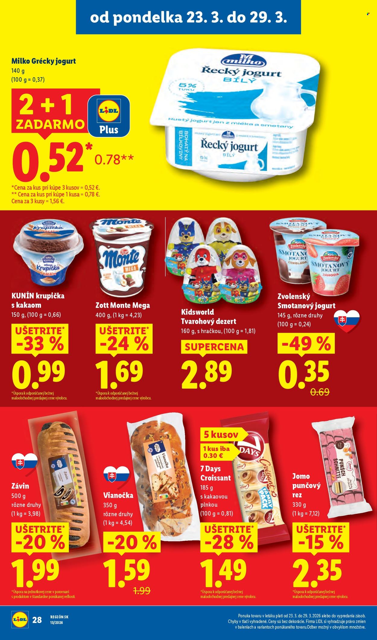 Leták Lidl - 23.3.2026 - 29.3.2026. Strana 34