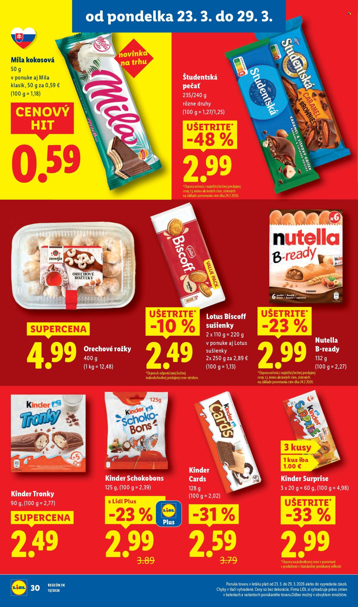 Leták Lidl - 23.3.2026 - 29.3.2026. Strana 36