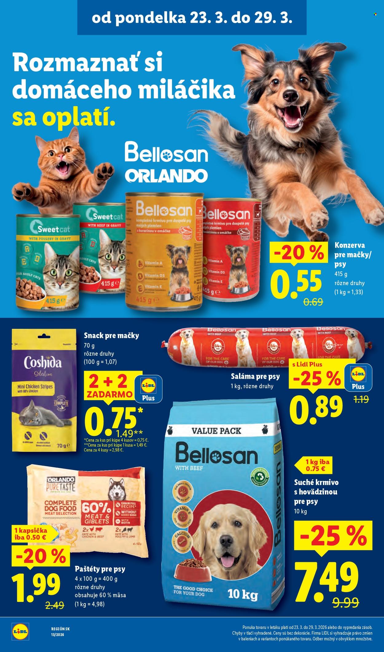 Leták Lidl - 23.3.2026 - 29.3.2026. Strana 41