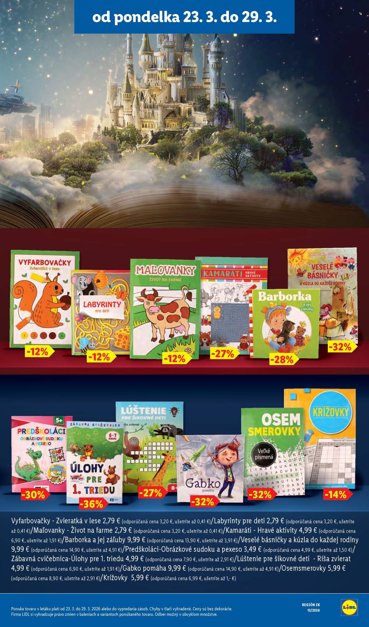 Leták Lidl - 23.3.2026 - 29.3.2026. Strana 43