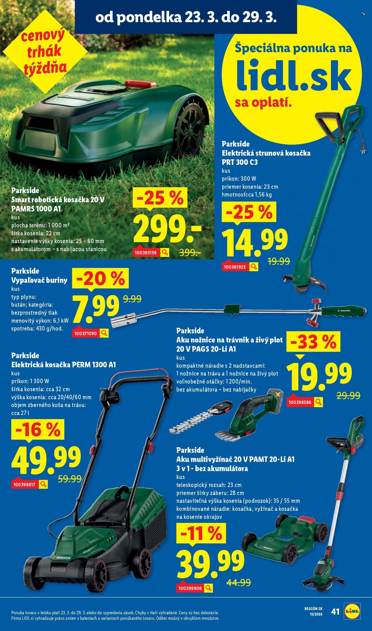 Leták Lidl - 23.3.2026 - 29.3.2026. Strana 54