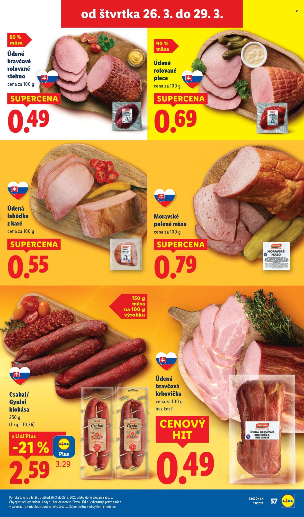 Leták Lidl - 23.3.2026 - 29.3.2026. Strana 63