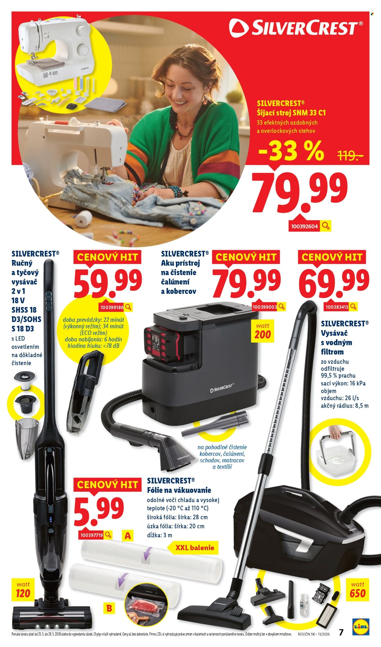 Leták Lidl - 23.3.2026 - 29.3.2026. Strana 7