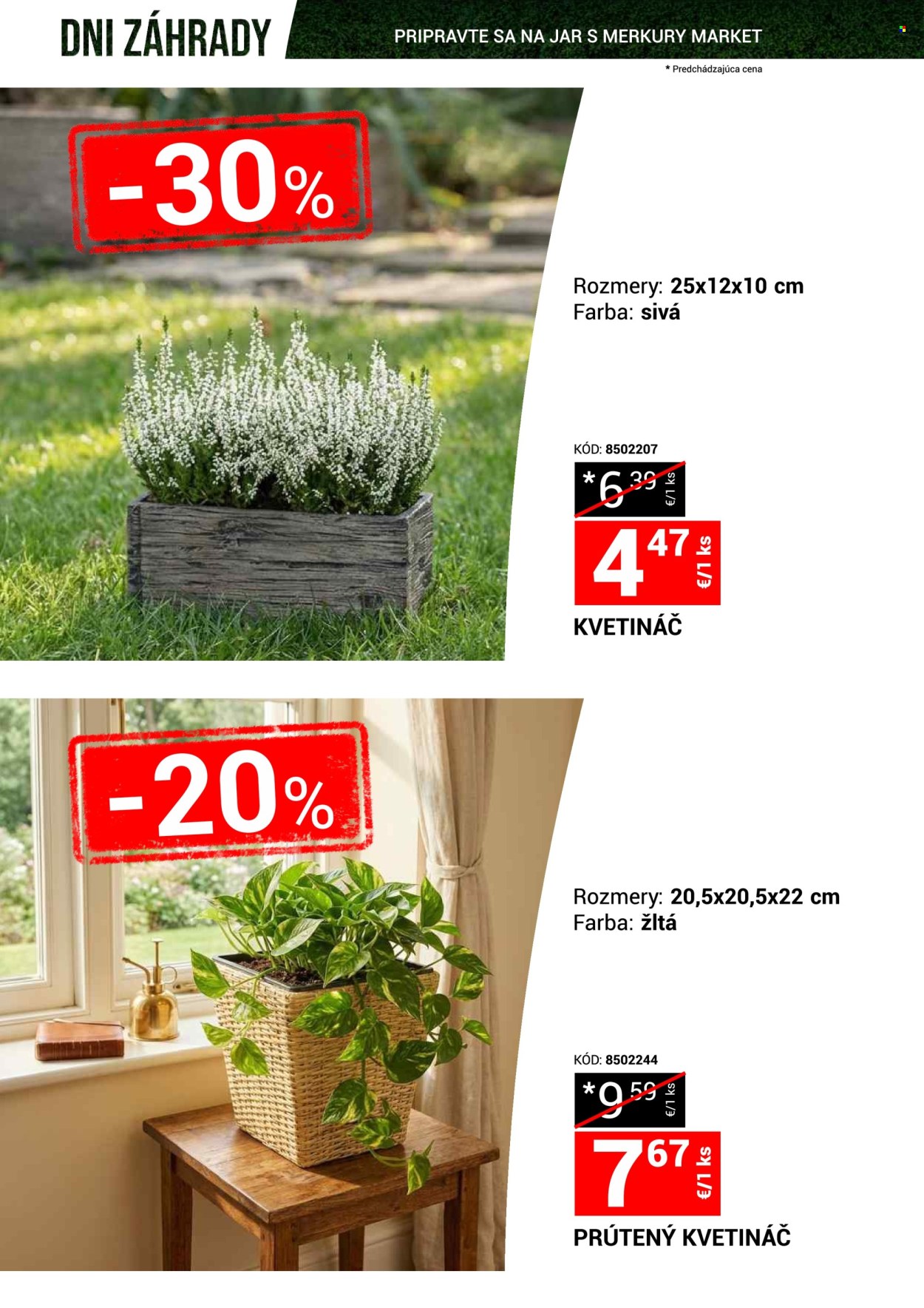 Leták Merkury Market - 21.3.2026 - 29.3.2026. Strana 2