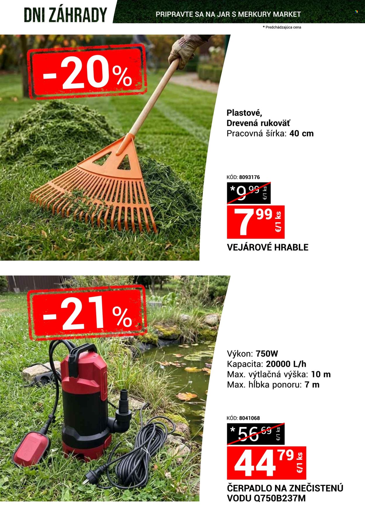 Leták Merkury Market - 21.3.2026 - 29.3.2026. Strana 8