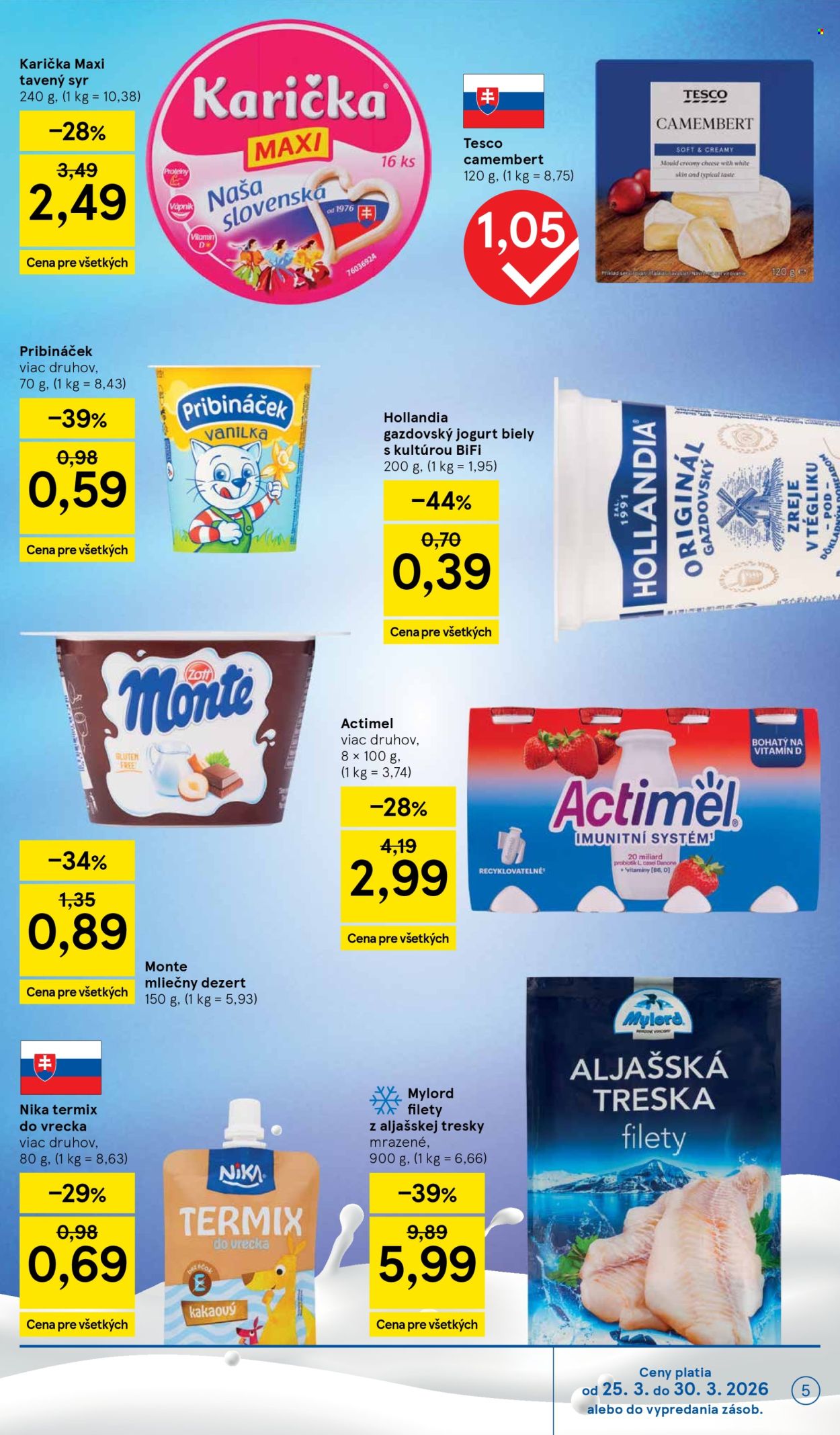 Leták TESCO - 25.3.2026 - 30.3.2026. Strana 5