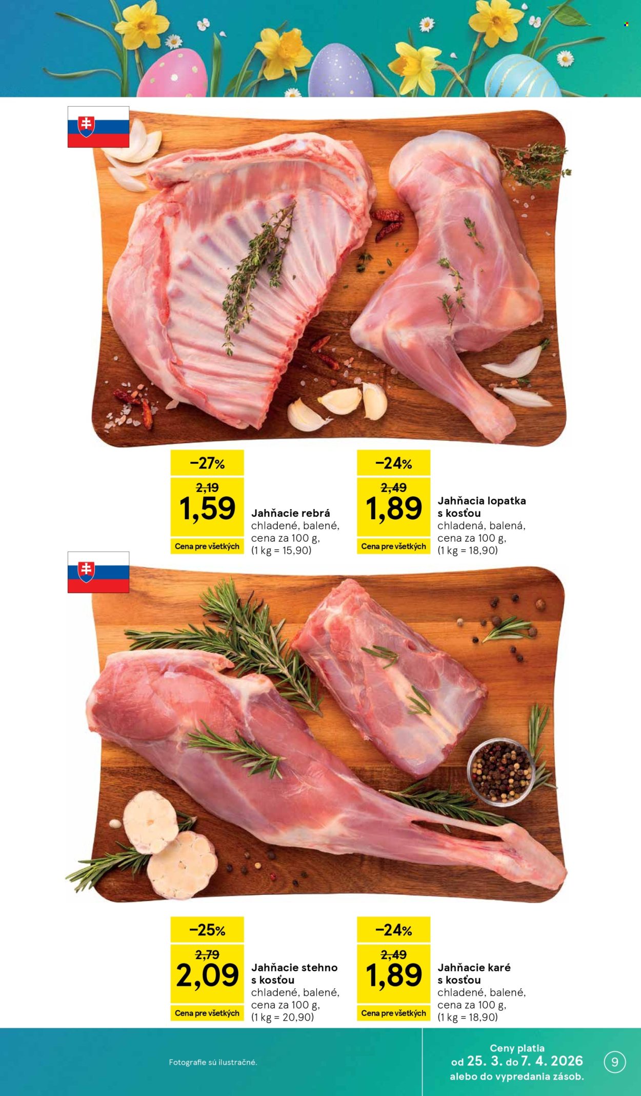 Leták TESCO - 25.3.2026 - 30.3.2026. Strana 9