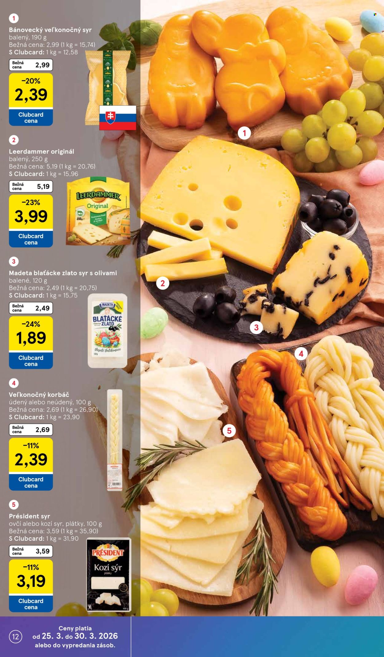 Leták TESCO - 25.3.2026 - 30.3.2026. Strana 12