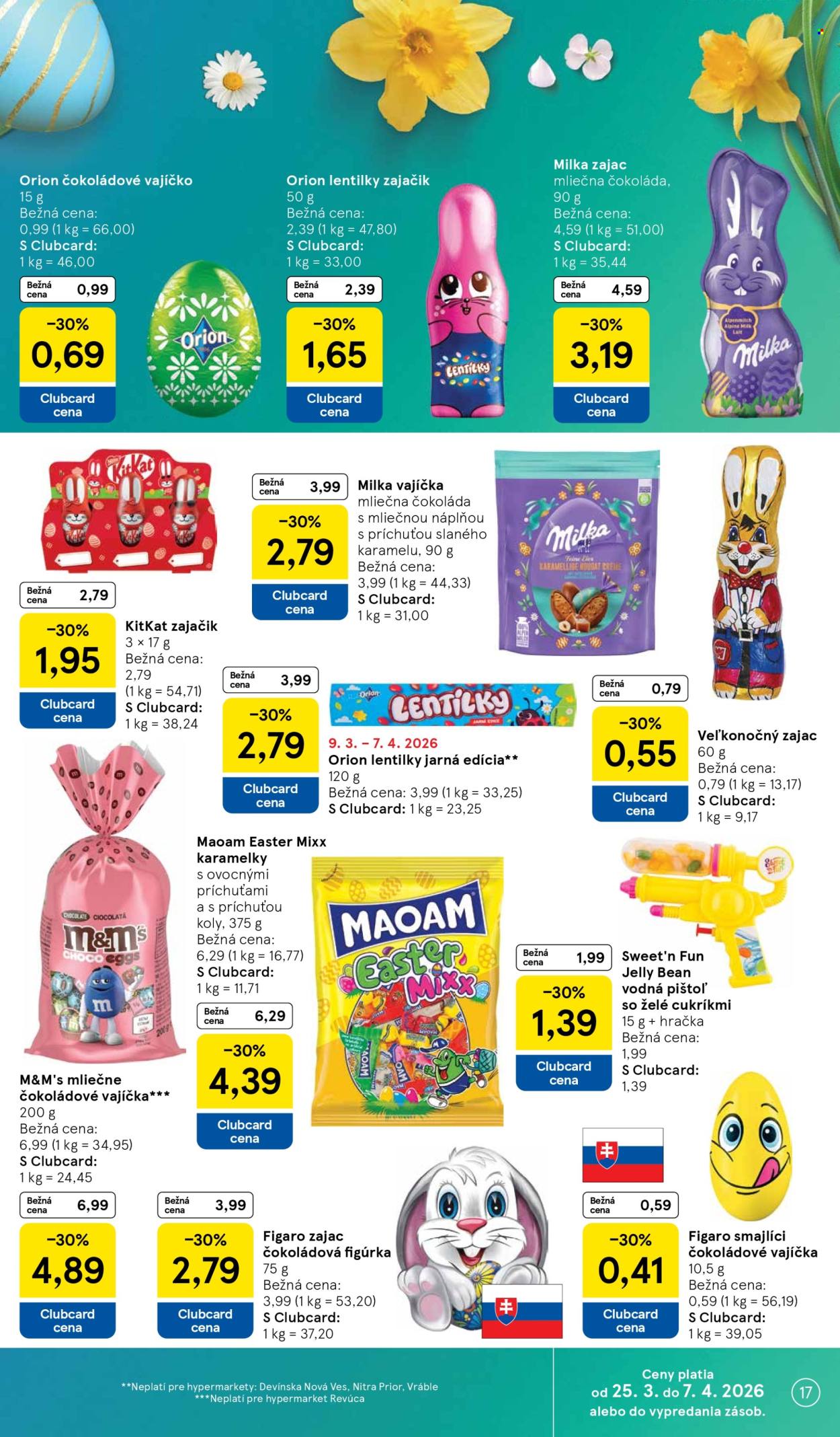 Leták TESCO - 25.3.2026 - 30.3.2026. Strana 17