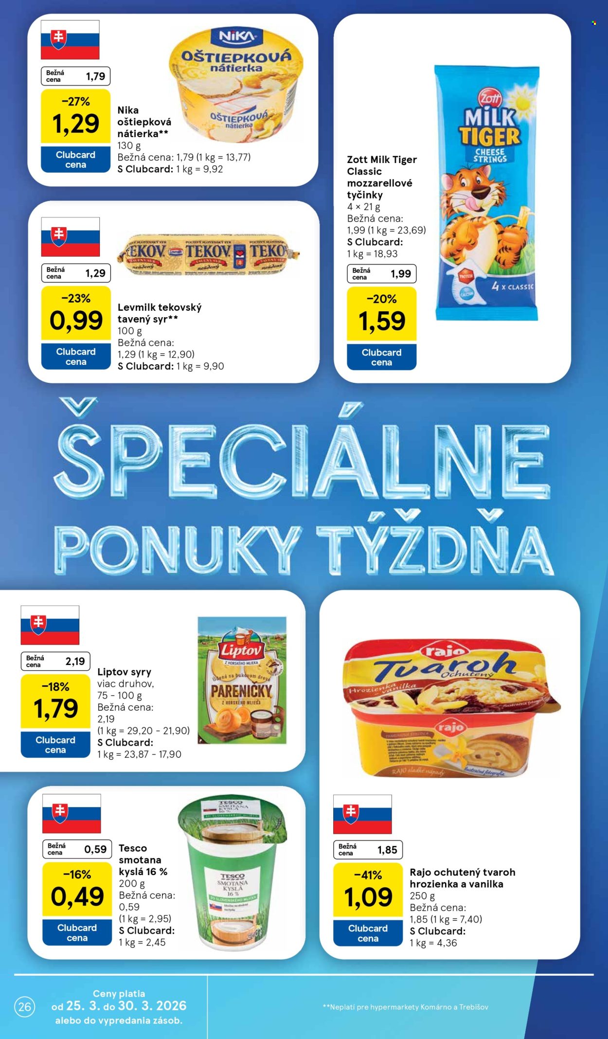 Leták TESCO - 25.3.2026 - 30.3.2026. Strana 26