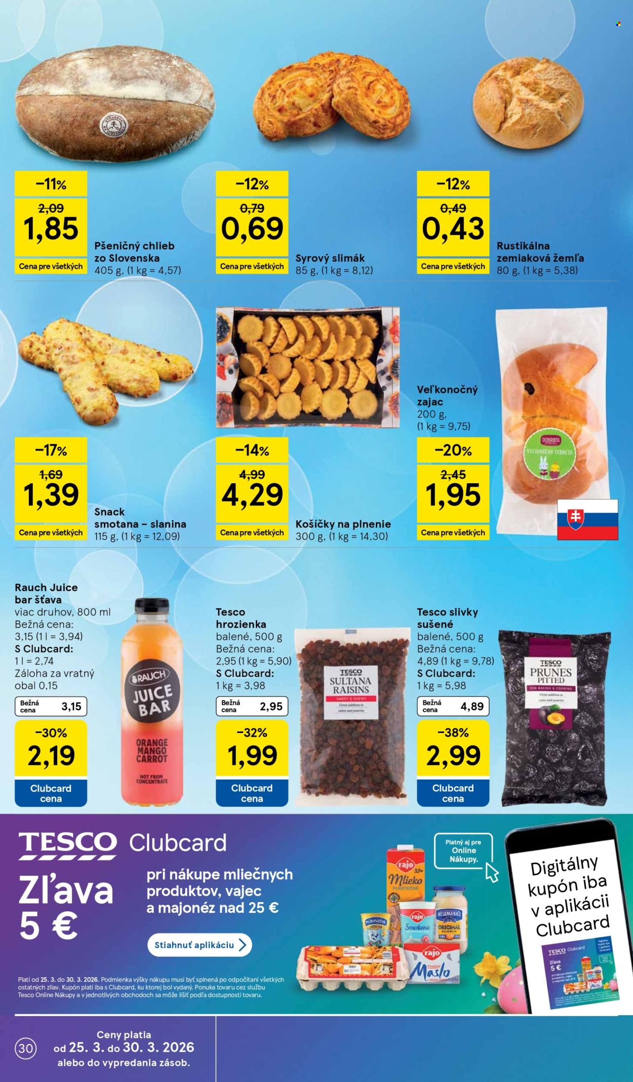 Leták TESCO - 25.3.2026 - 30.3.2026. Strana 30