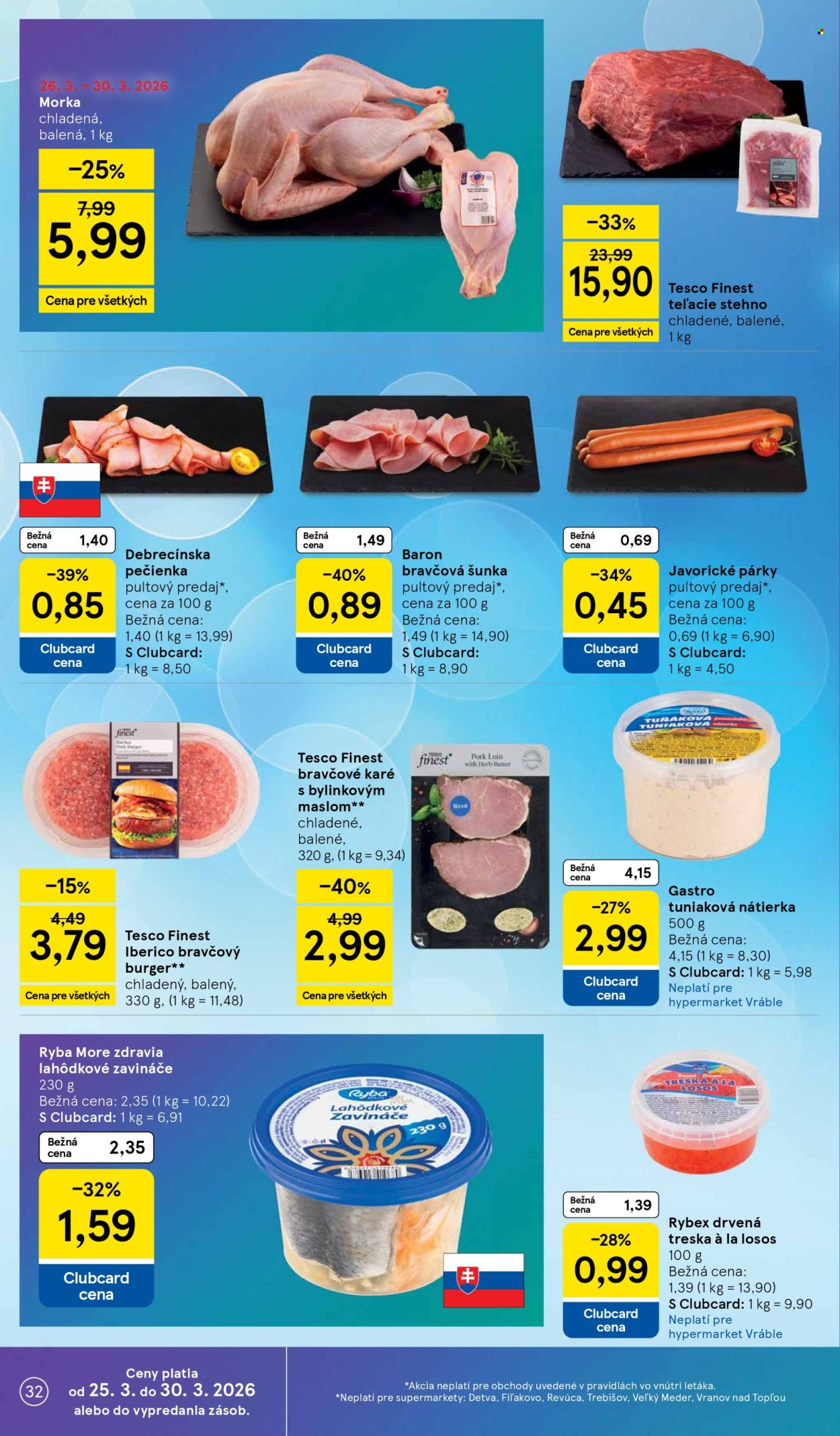 Leták TESCO - 25.3.2026 - 30.3.2026. Strana 32