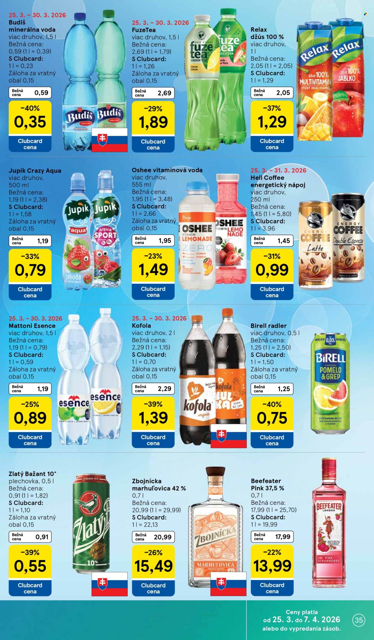 Leták TESCO - 25.3.2026 - 30.3.2026. Strana 35