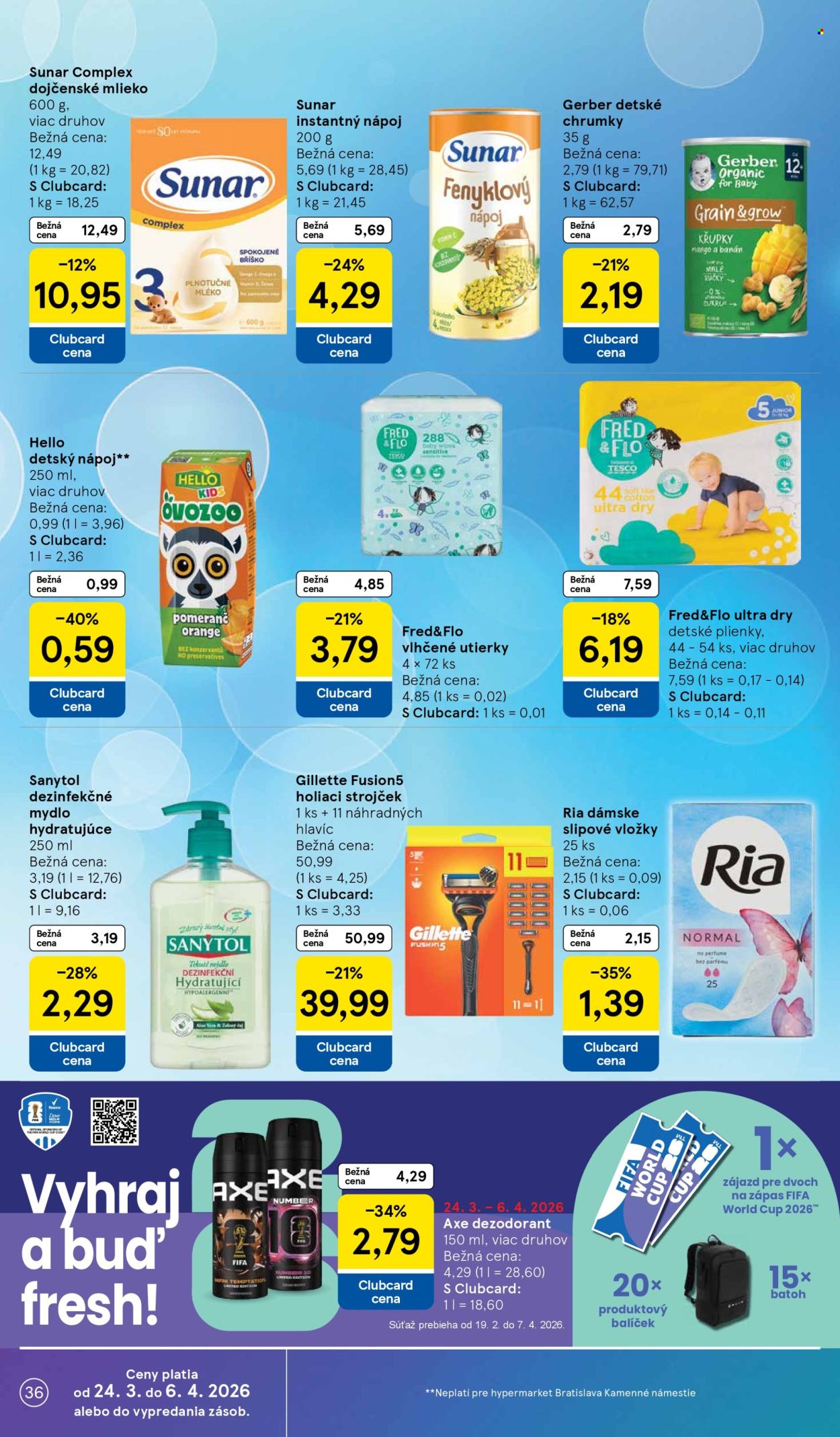 Leták TESCO - 25.3.2026 - 30.3.2026. Strana 36