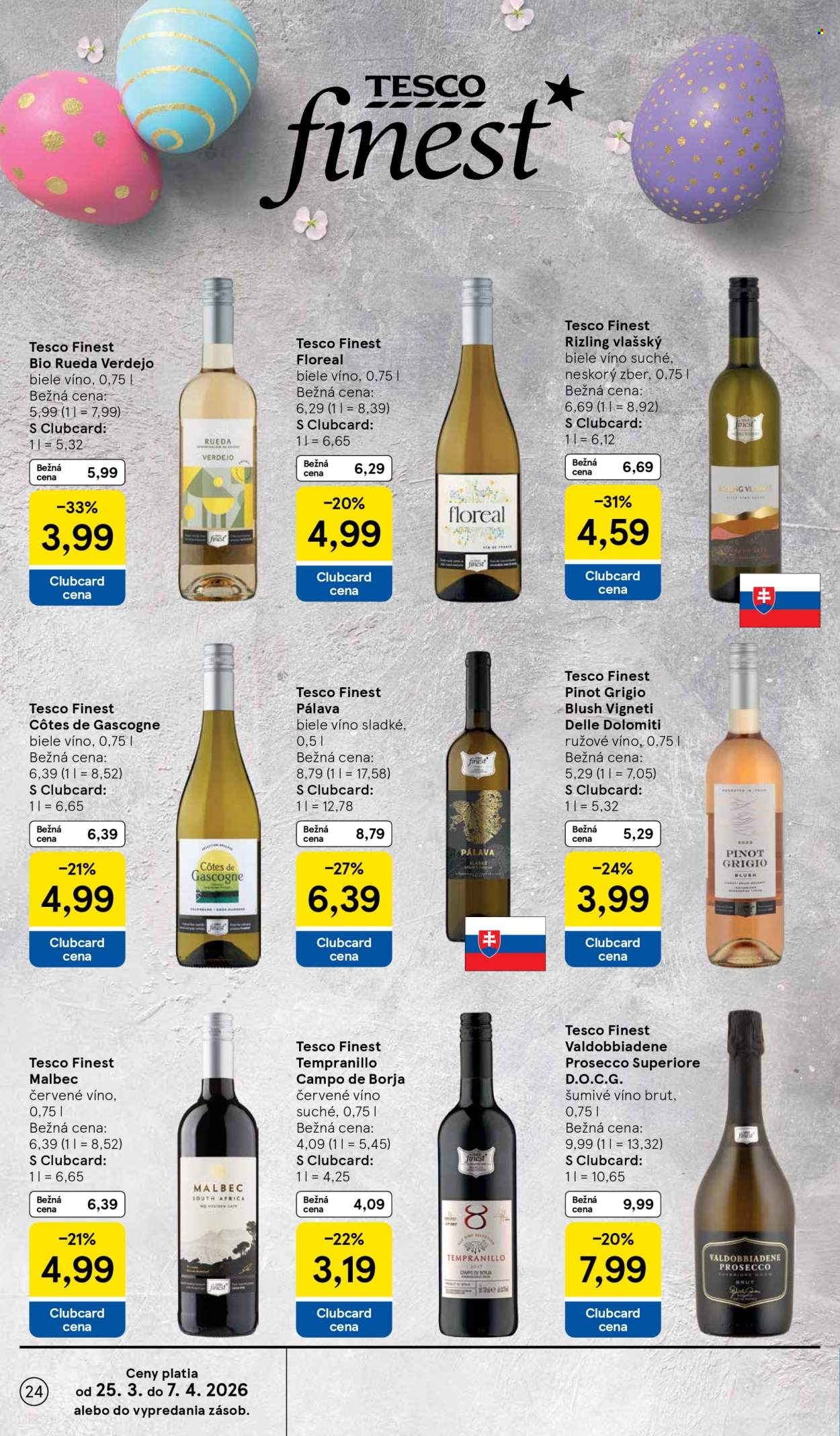 Leták TESCO supermarket - 25.3.2026 - 30.3.2026. Strana 24
