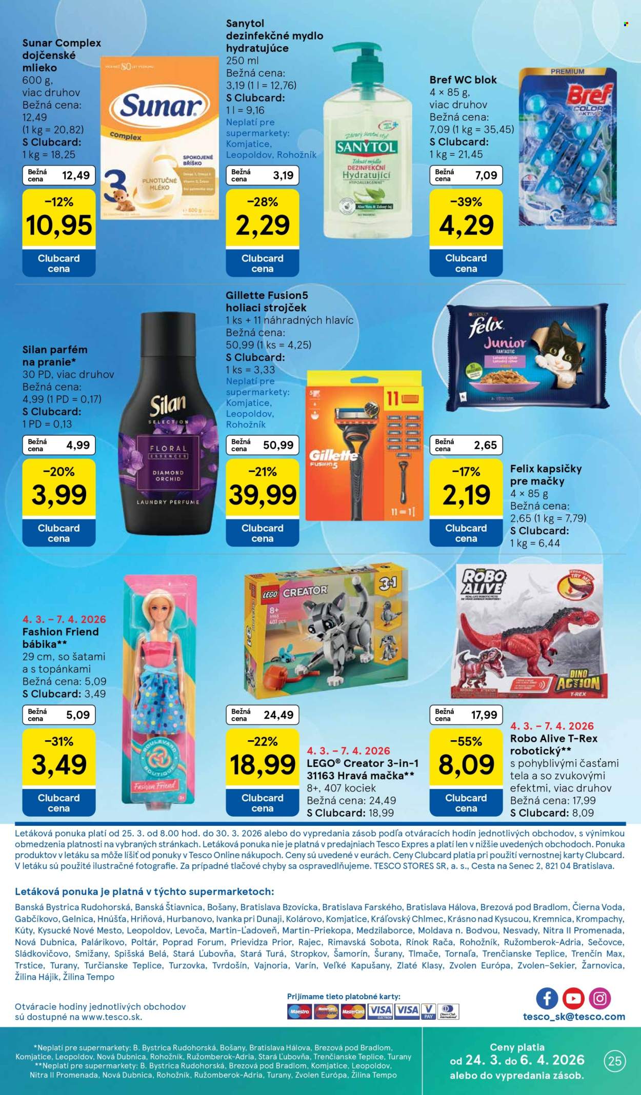 Leták TESCO supermarket - 25.3.2026 - 30.3.2026. Strana 25