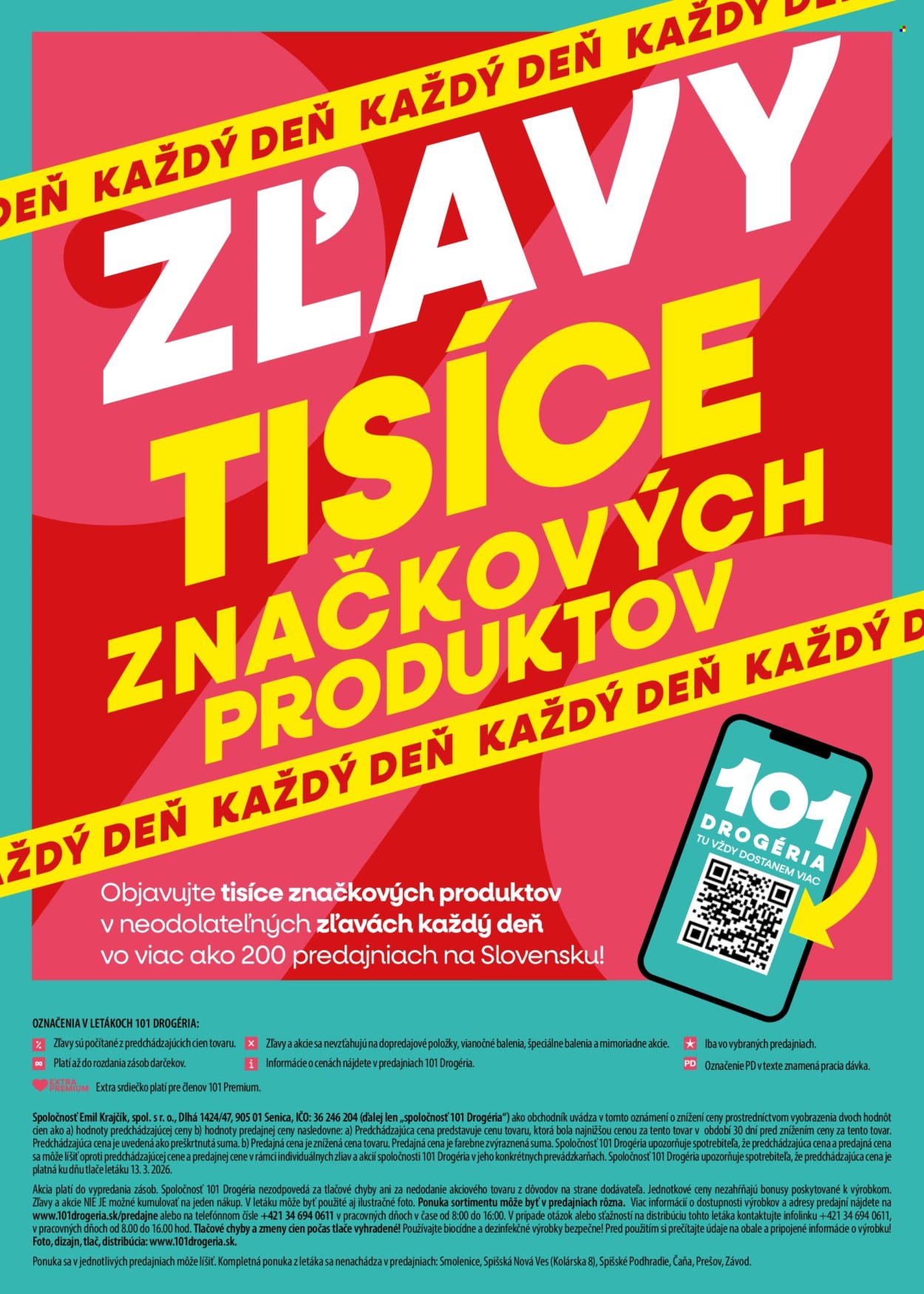 Leták 101 Drogerie - 25.3.2026 - 14.4.2026. Strana 16