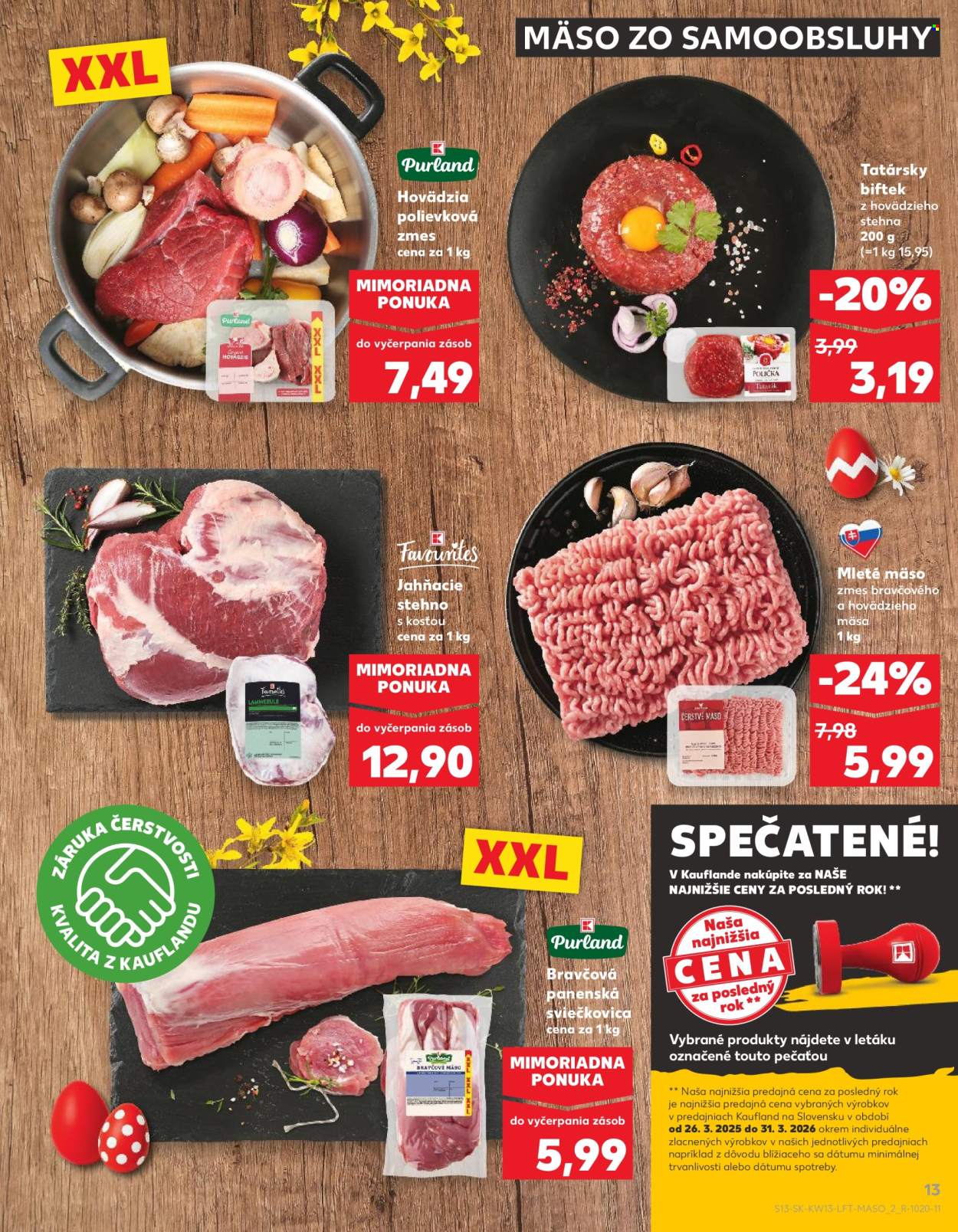 Leták Kaufland - 26.3.2026 - 31.3.2026. Strana 13
