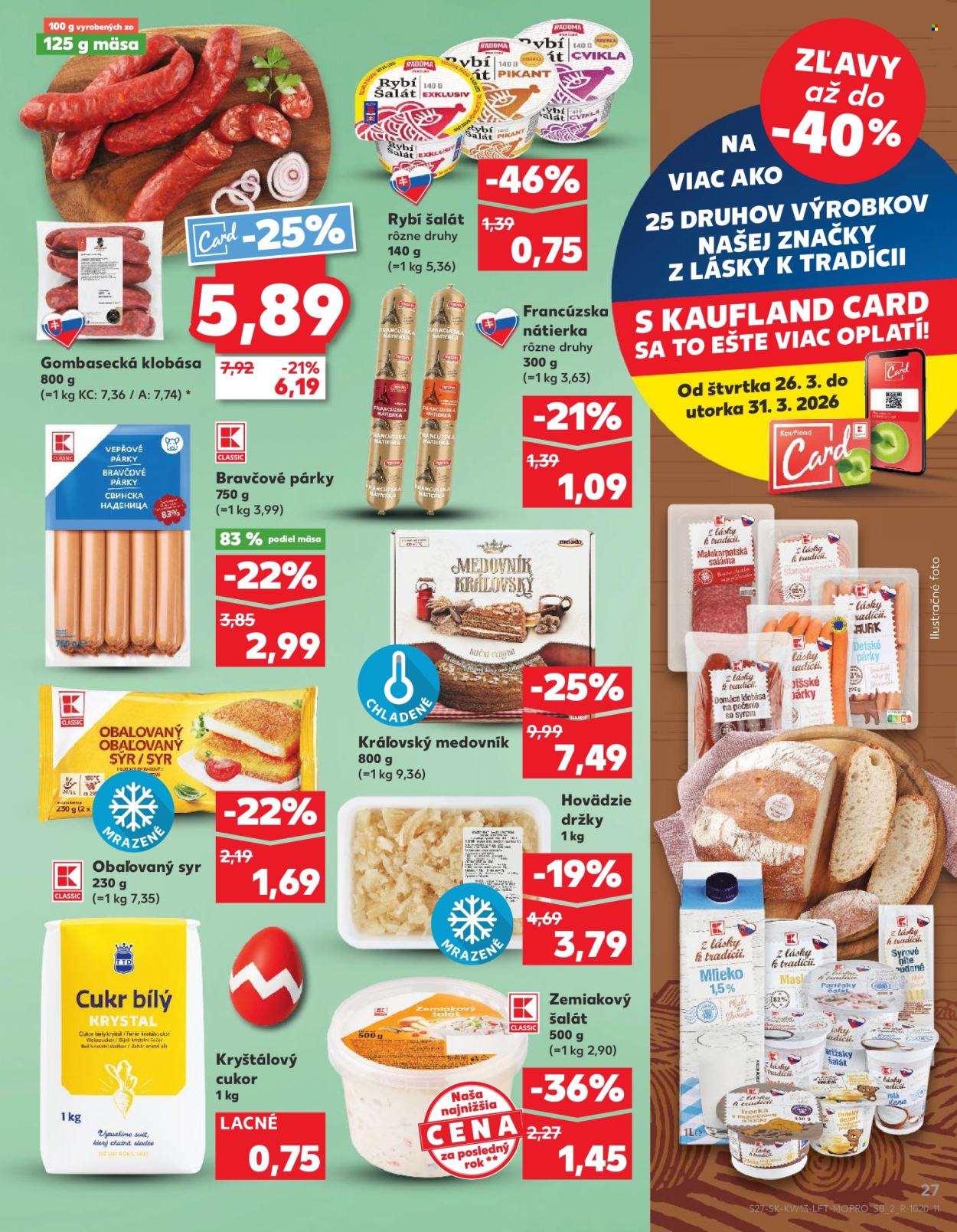 Leták Kaufland - 26.3.2026 - 31.3.2026. Strana 27
