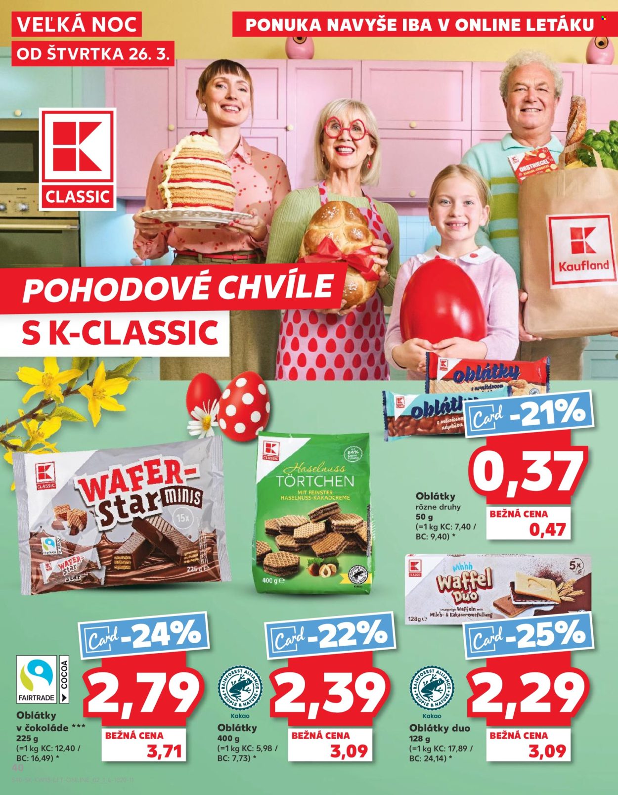 Leták Kaufland - 26.3.2026 - 31.3.2026. Strana 40