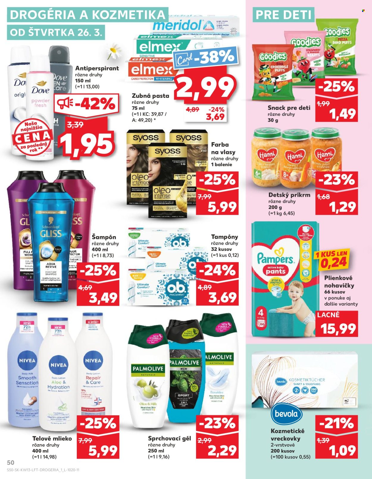 Leták Kaufland - 26.3.2026 - 31.3.2026. Strana 50