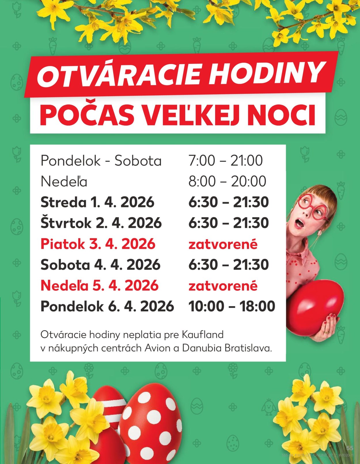 Leták Kaufland - 26.3.2026 - 31.3.2026. Strana 55