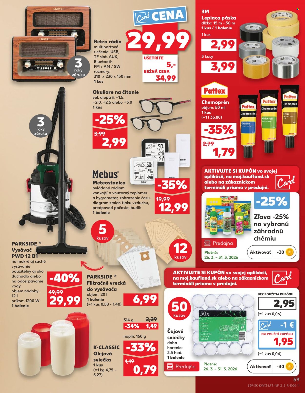 Leták Kaufland - 26.3.2026 - 31.3.2026. Strana 59