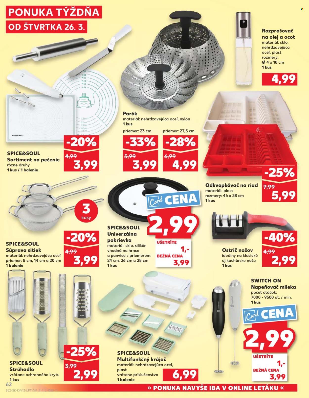 Leták Kaufland - 26.3.2026 - 31.3.2026. Strana 62